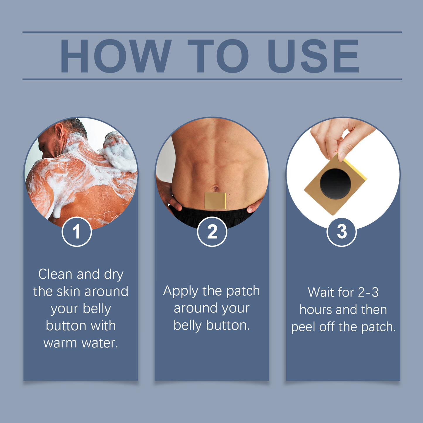 Prostate Relief Patch Pro for Men – Herbal Belly Button Patch