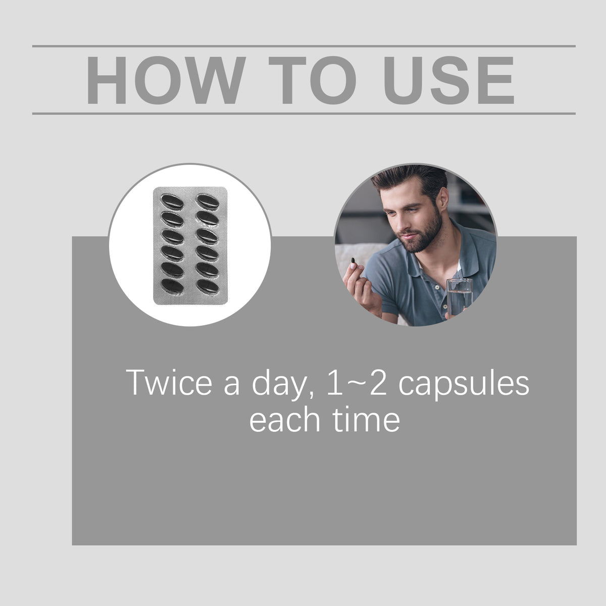 Men’s Vitality Softgels with Ginseng & Eucommia