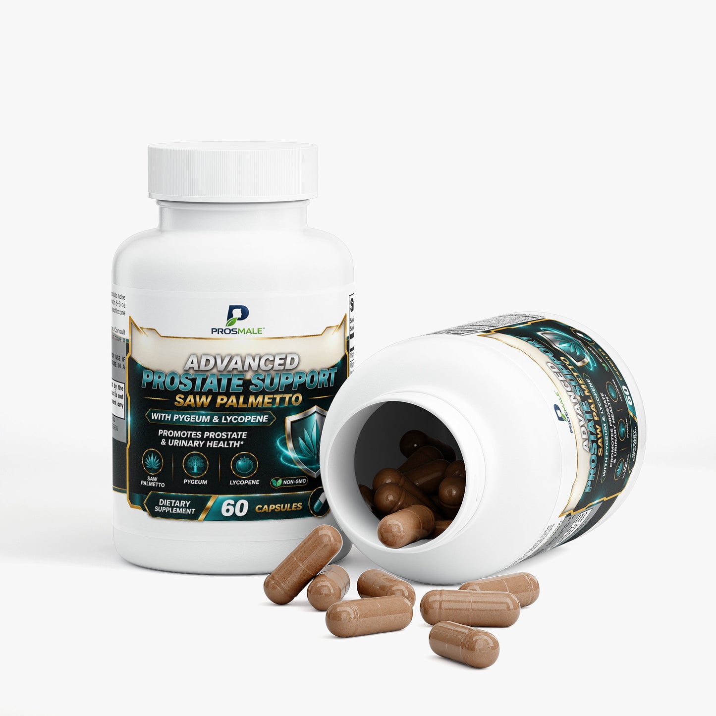 Advanced Prostate Support Supplement for Men – Saw Palmetto, Pygeum & Vitamin E