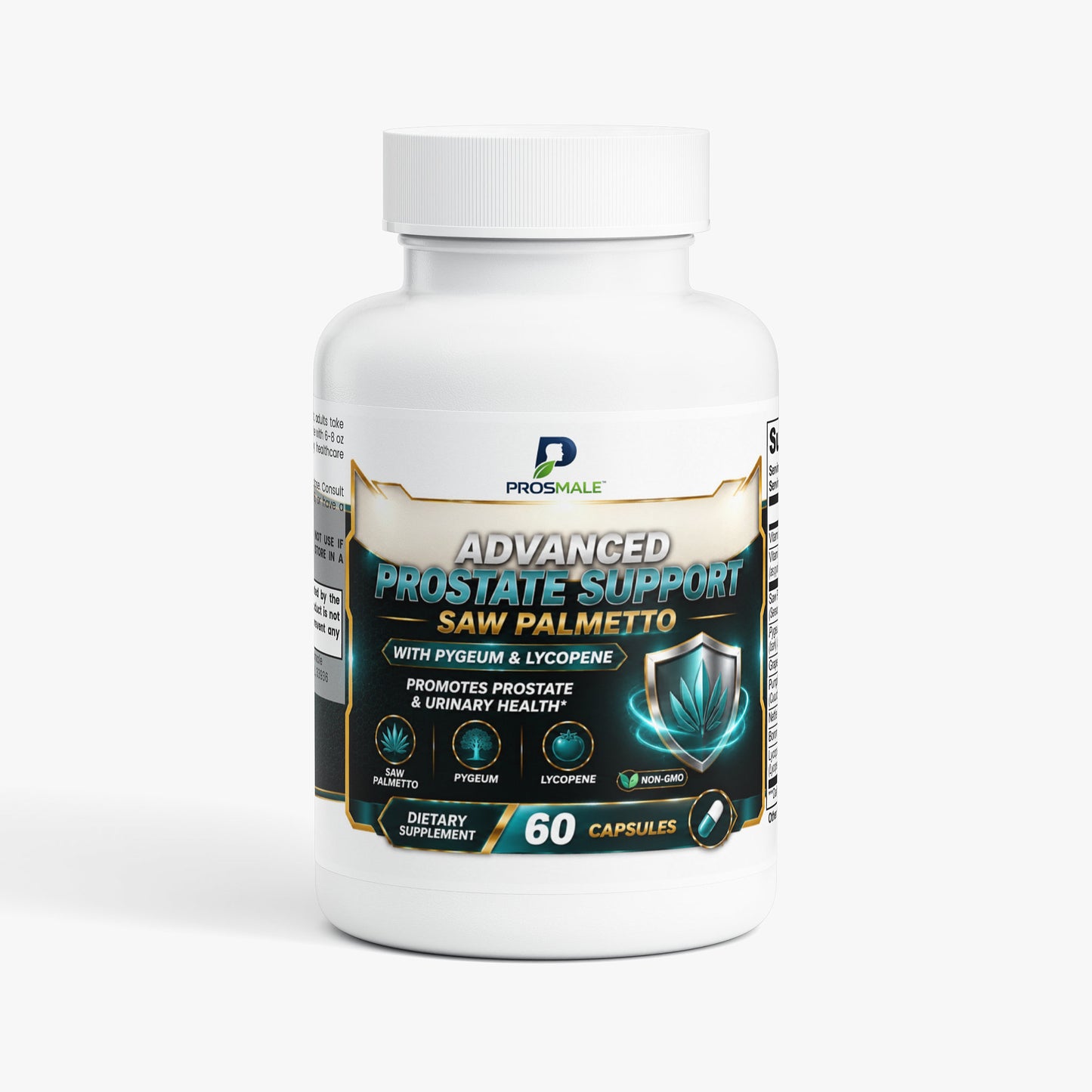 Advanced Prostate Support Supplement for Men – Saw Palmetto, Pygeum & Vitamin E