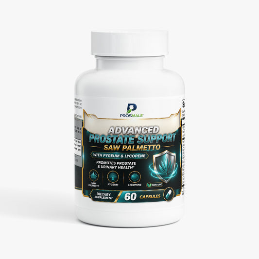 Advanced Prostate Support Supplement for Men – Saw Palmetto, Pygeum & Vitamin E