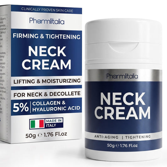 Neck Creams for Tightening and Firming Sagging Skin  Skin Tightening Cream for Face  Decollete & Chest, Under Chin Firming for Older Women  Neck Wrinkles Treatment with Collagen & Hyaluronic Acid