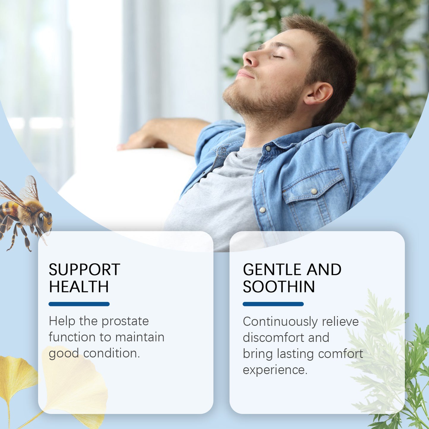 Prostate Care Patch for Men – Herbal Abdominal Relief Patch