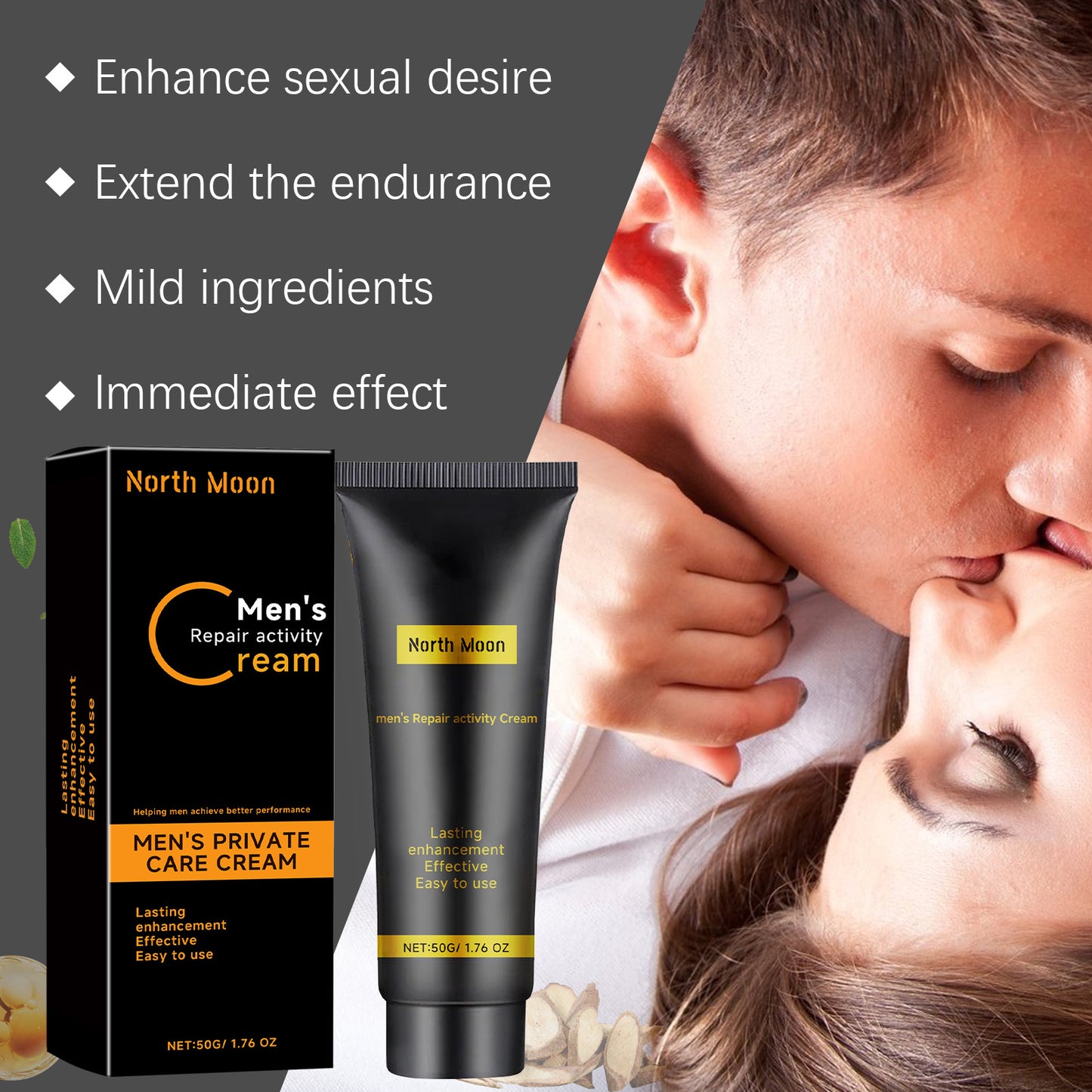 Men's Endurance & Lasting Performance Cream – Epimedium, Maca & Ginkgo | 50g / 1.76oz