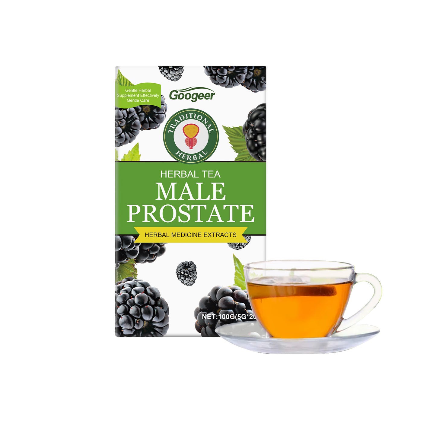 Male Prostate Herbal Tea – Ginseng & Chrysanthemum Daily Wellness Tea