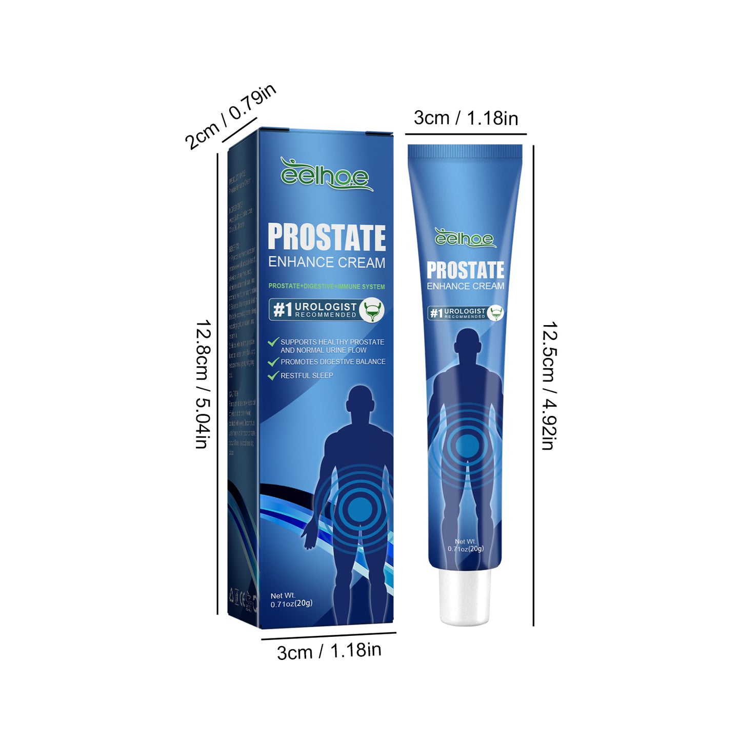 Prostate Enhance Cream for Men – Topical Acupoint Massage Cream