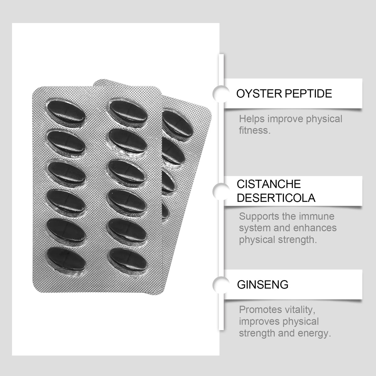 Men’s Vitality Softgels with Ginseng & Eucommia