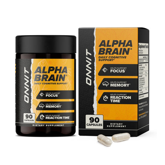 Alpha Brain Nootropic Supplement – Memory, Focus & Mental Speed, 90 Capsules