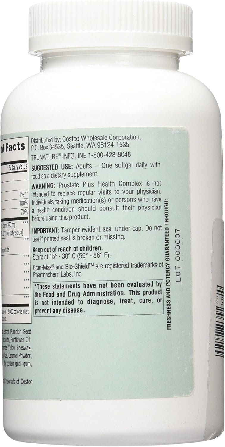 Prostate Health Complex – Saw Palmetto, Lycopene & Pumpkin Seed, 250 Softgels
