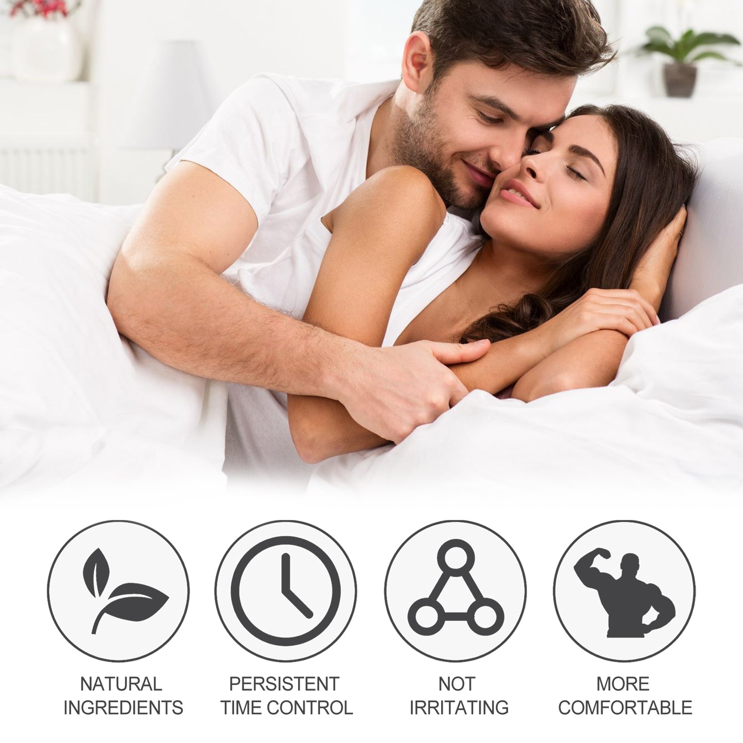 Men's Intimate Massage Gel for Men – Topical Vitality Gel 60g / 2oz