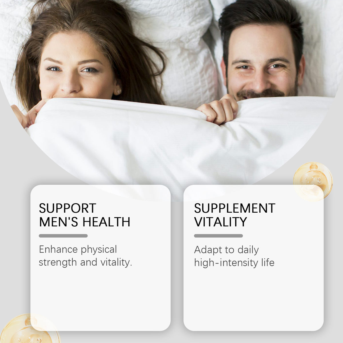 Men’s Vitality Softgels with Ginseng & Eucommia