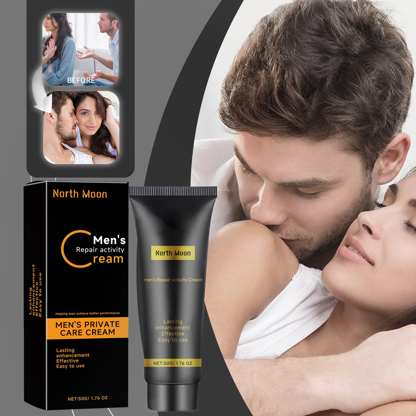 Men's Endurance & Lasting Performance Cream – Epimedium, Maca & Ginkgo | 50g / 1.76oz