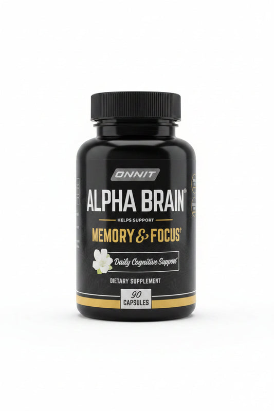 Alpha Brain Nootropic Supplement – Memory, Focus & Mental Speed, 90 Capsules