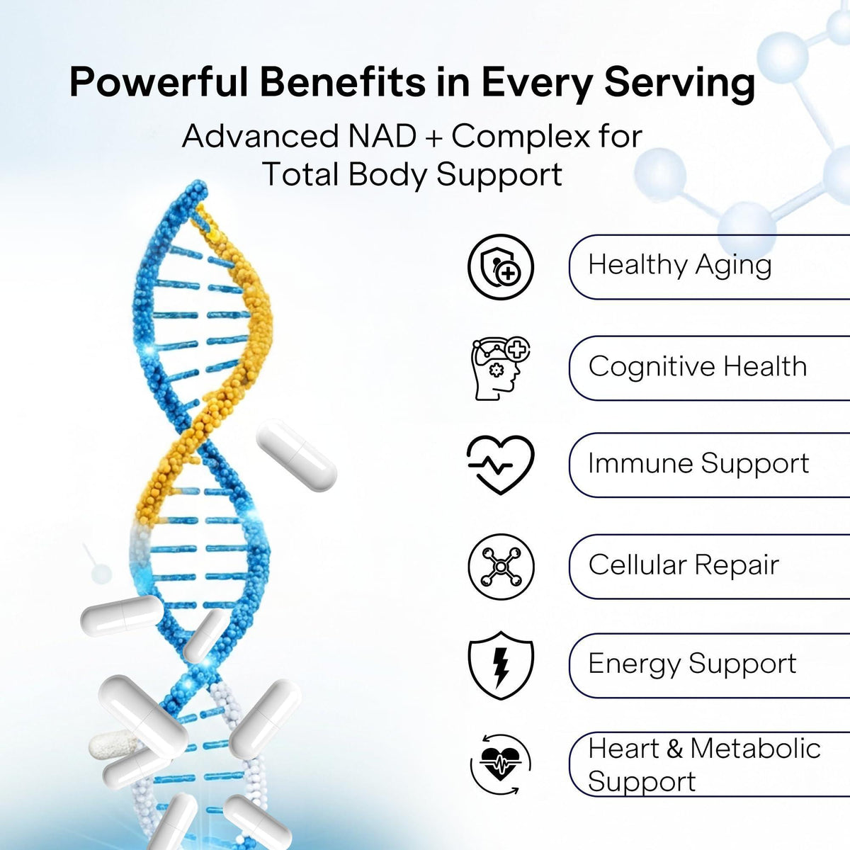 NAD  Capsules Resveratrol   Liposomal Nicotinamide Riboside Quercetin Vitamin B3 NAD  Supplement for Women and Men   Anti Aging Boost Focus and Energy   Cell Regeneration Supplement 120 Capsules