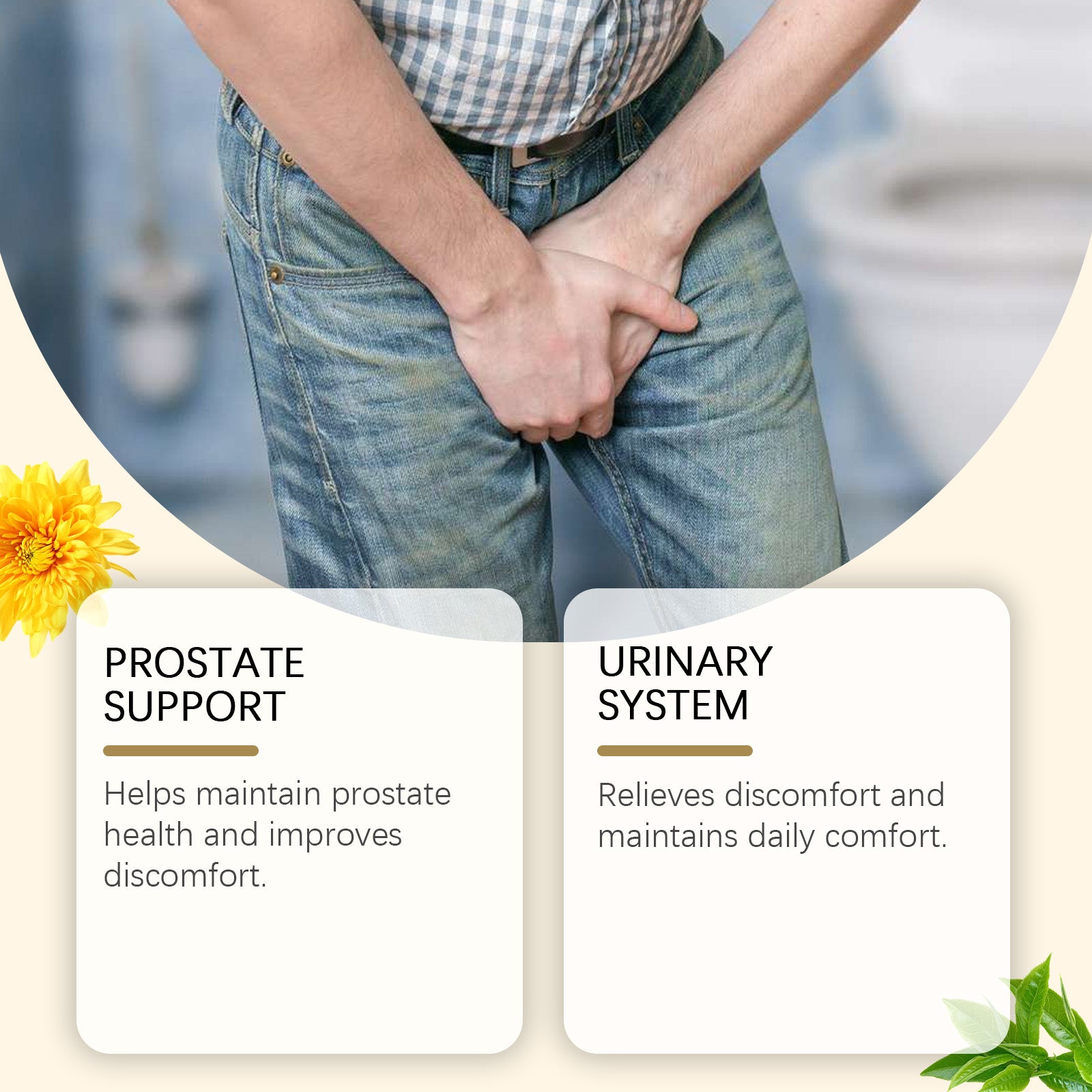 Prosmale Herbal Prostate Health Tea for Men – Natural treatment for prostate health and urinary comfort.
