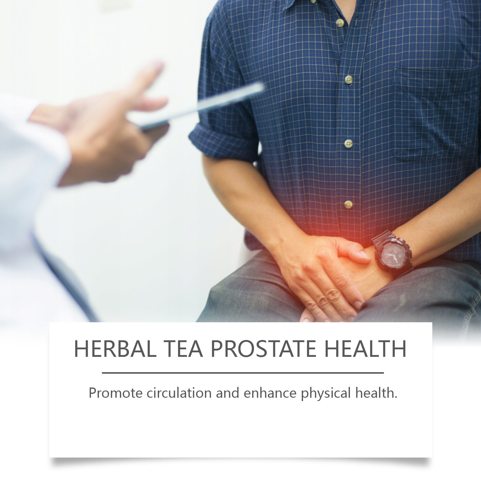 Prosmale Herbal Prostate Health Tea for Men – Natural treatment for prostate health, promoting circulation and physical welln